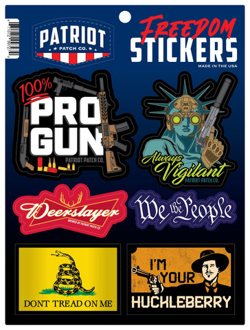 Patriot Patch Co - Freedom Sticker Sheet V2 for Tumblers