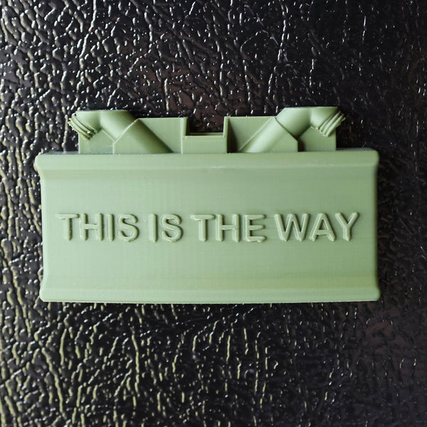 M18A1 Claymore Magnet - THIS IS THE WAY - Fridge Magnet - C-More Claymore Mine