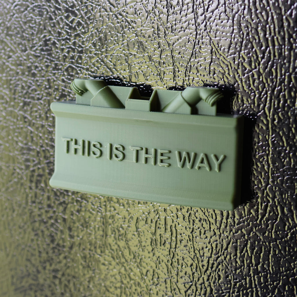M18A1 Claymore Magnet - THIS IS THE WAY - Fridge Magnet - C-More Claymore Mine