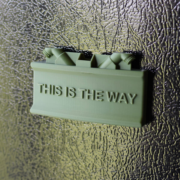 M18A1 Claymore Magnet - THIS IS THE WAY - Fridge Magnet - C-More Claymore Mine