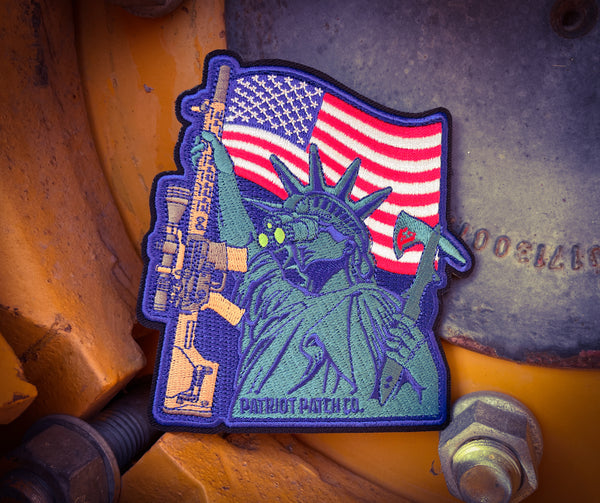 Lady Liberty 1.0 - Embroidered Patch
