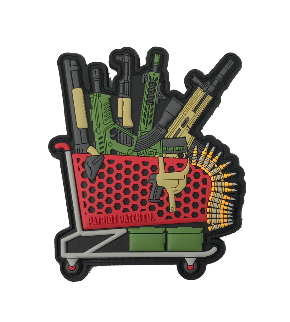 Gun Store Shopping Cart - Patch