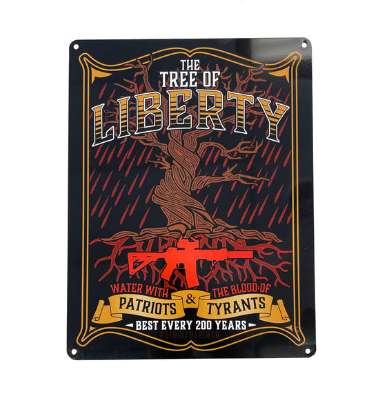 Tree of Liberty - Aluminum Sign