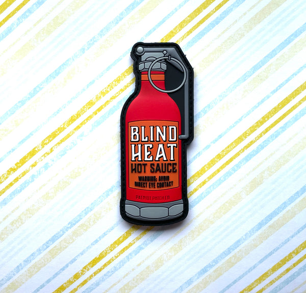 Blind Heat Hot Sauce Grenade - Patch