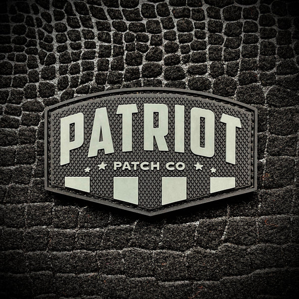 Patriot Patch Co. Logo Patch (Charcoal)
