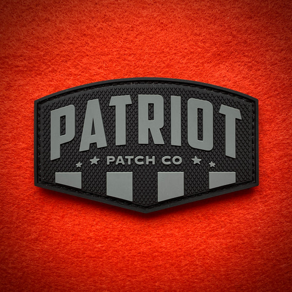 Patriot Patch Co. Logo Patch (Charcoal)