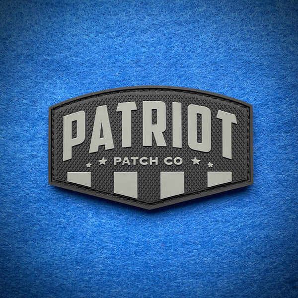 Patriot Patch Co. Logo Patch (Charcoal)