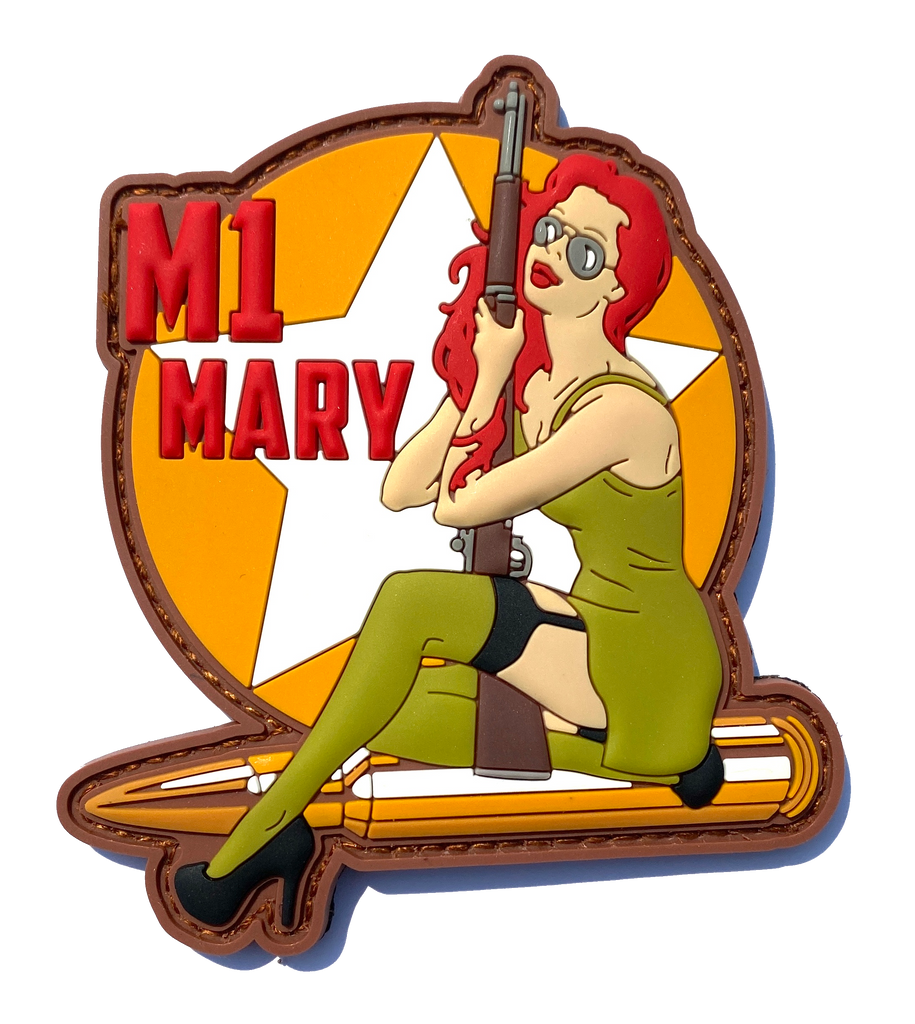 WWII Pinup Girl - Patches
