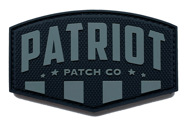 Patriot Patch Co. Logo Patch (Charcoal)