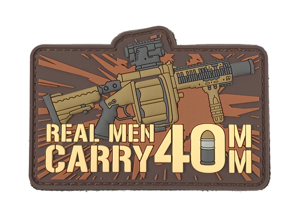 Real Men Carry 40mm - Patch