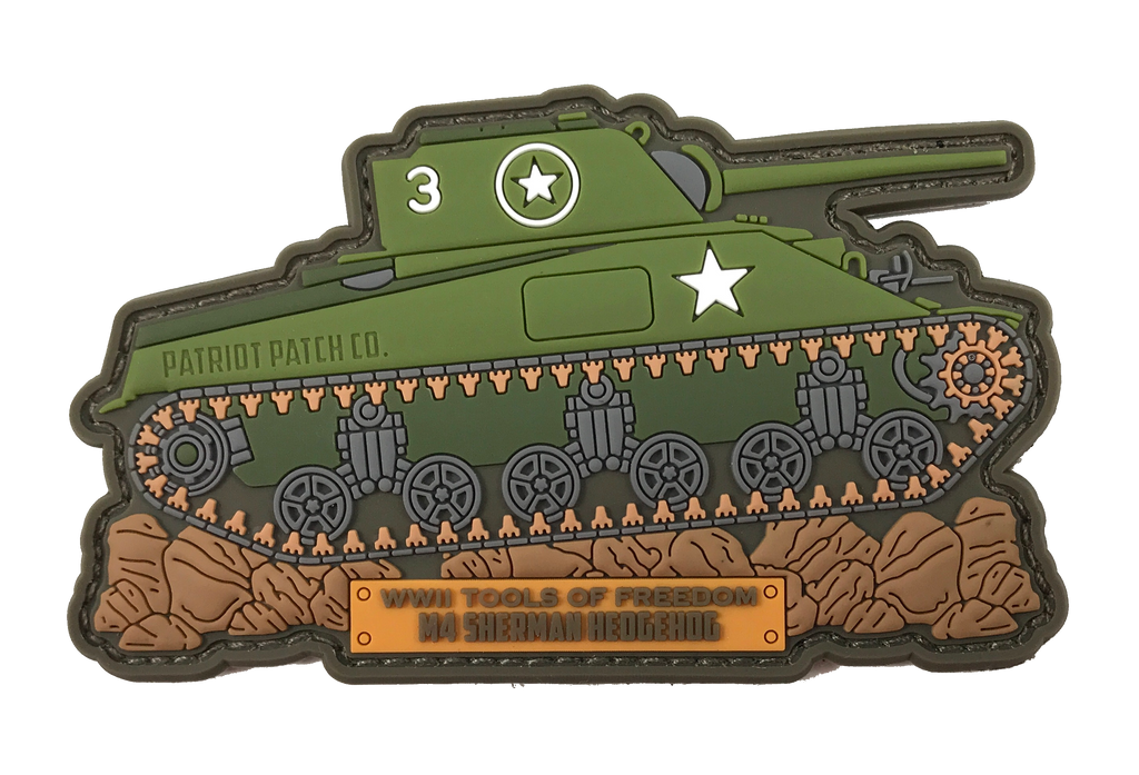 WWII Armor "M4 Sherman Tank" - Patch