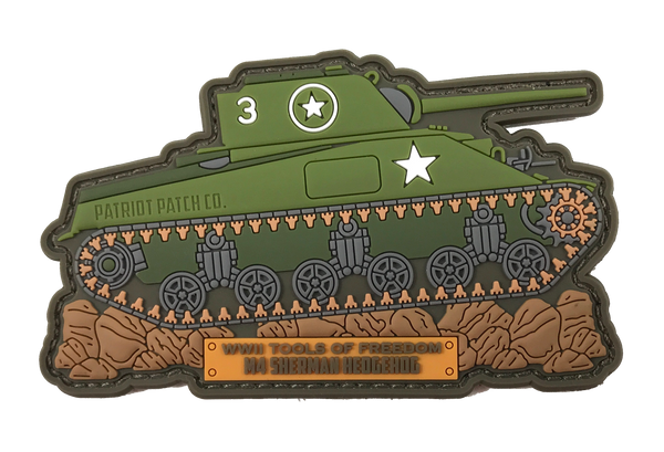 WWII Armor "M4 Sherman Tank" - Patch