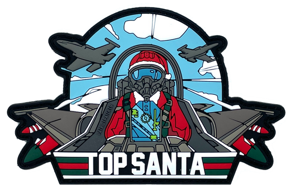 Top Santa - Patch