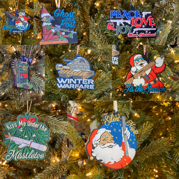 PVC Christmas Tree Ornaments