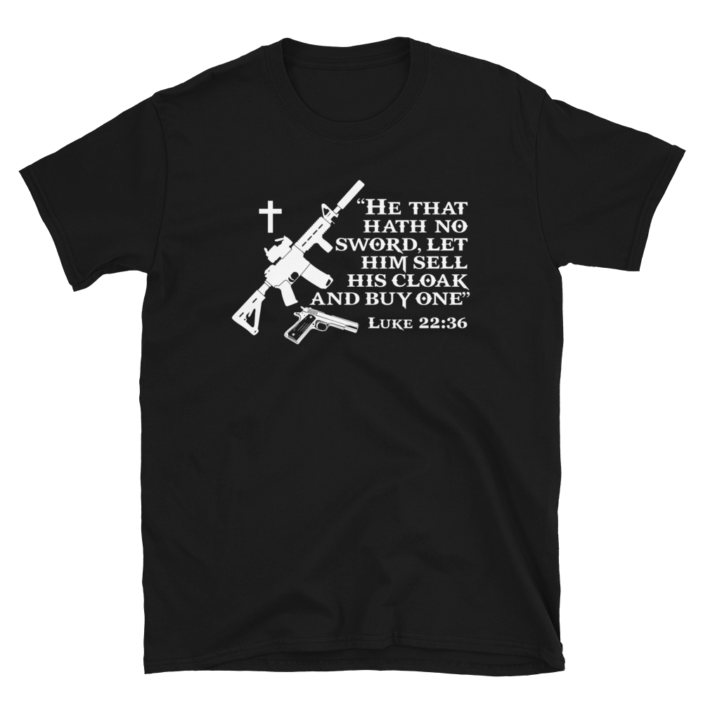 Patriot Patch Co - Luke 22:36 AR-15 T-Shirt