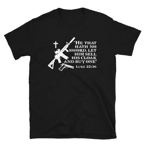 Patriot Patch Co - Luke 22:36 AR-15 T-Shirt