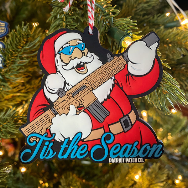 Patriot Patch Co. - Tis The Season Tactical Santa - Christmas Ornament