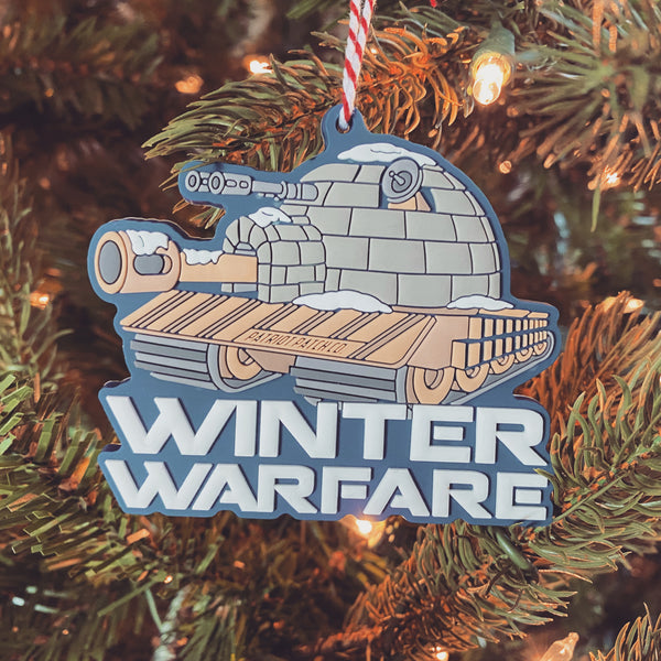 Patriot Patch Co. - Winter Warfare Igloo Tank - Christmas Ornament