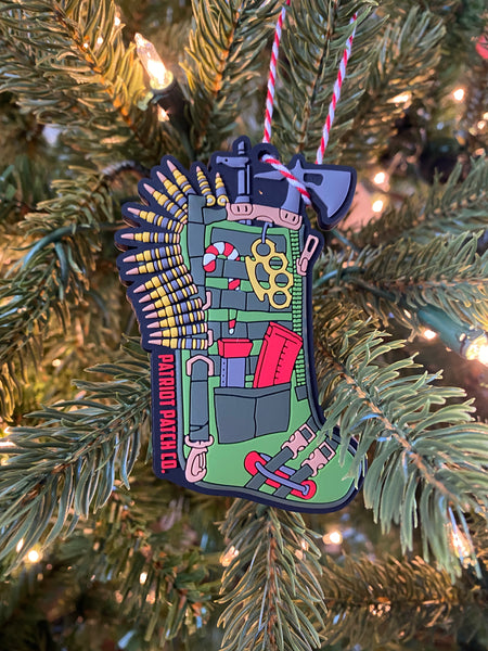 Patriot Patch Co. - Tactical Stocking - Christmas Ornament