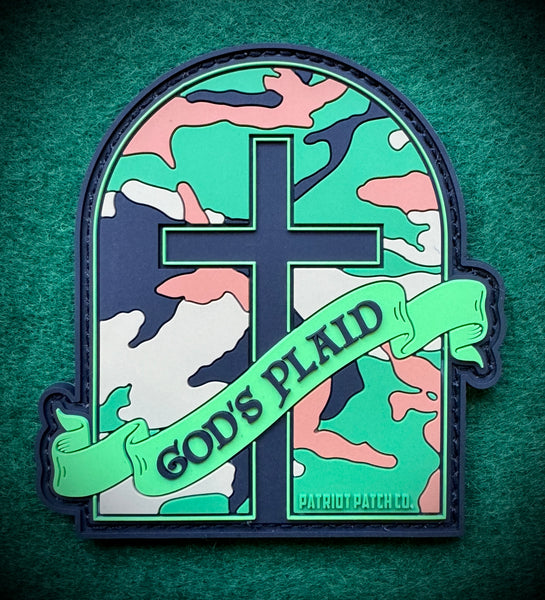 God's Plaid - Patch