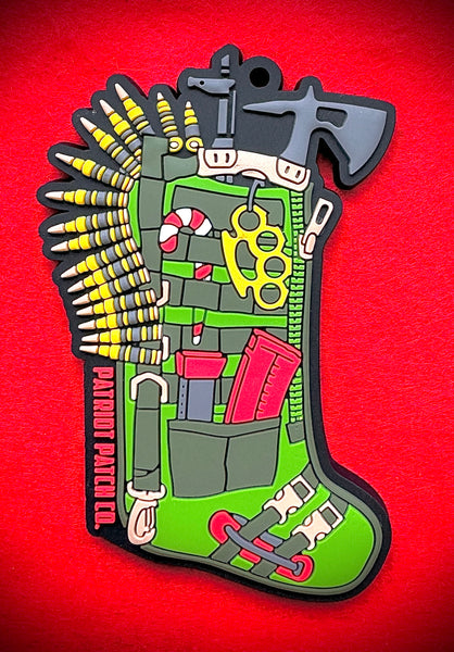 Patriot Patch Co. - Tactical Stocking - Christmas Ornament