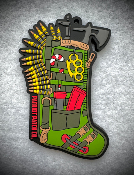 Patriot Patch Co. - Tactical Stocking - Christmas Ornament