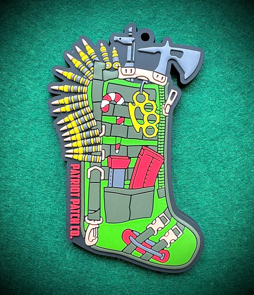 Patriot Patch Co. - Tactical Stocking - Christmas Ornament