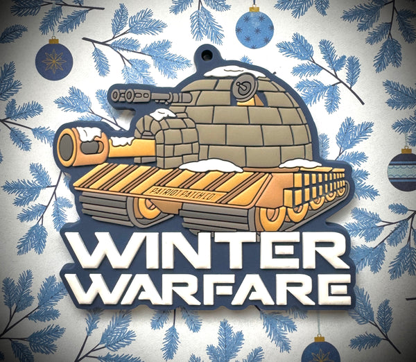 Patriot Patch Co. - Winter Warfare Igloo Tank - Christmas Ornament