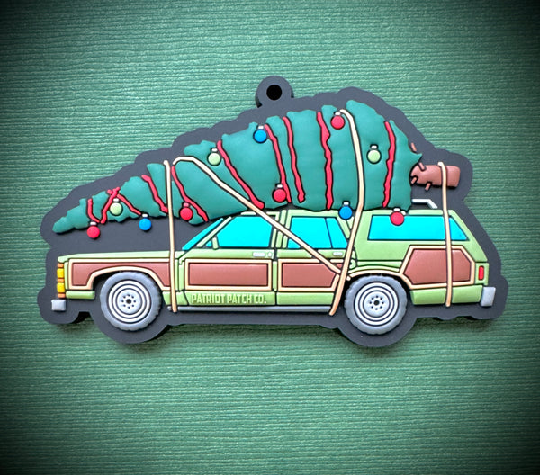 Patriot Patch Co. - Christmas Vacation Wagon - Christmas Ornament