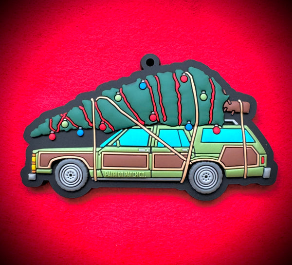 Patriot Patch Co. - Christmas Vacation Wagon - Christmas Ornament