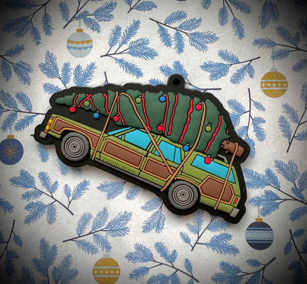 Patriot Patch Co. - Christmas Vacation Wagon - Christmas Ornament