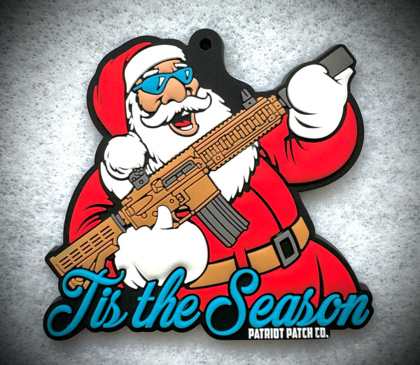 Patriot Patch Co. - Tis The Season Tactical Santa - Christmas Ornament