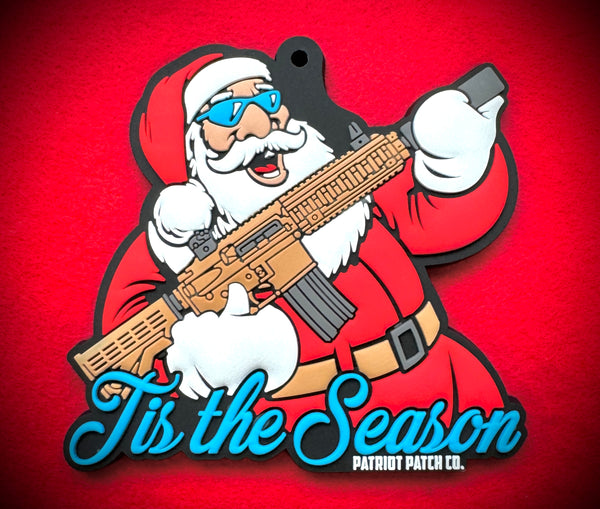 Patriot Patch Co. - Tis The Season Tactical Santa - Christmas Ornament