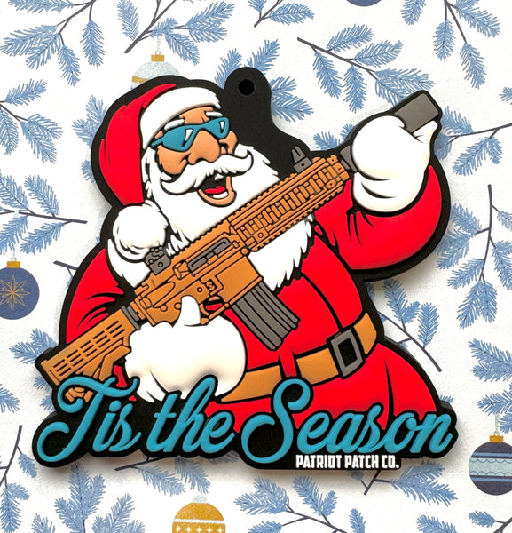 Patriot Patch Co. - Tis The Season Tactical Santa - Christmas Ornament