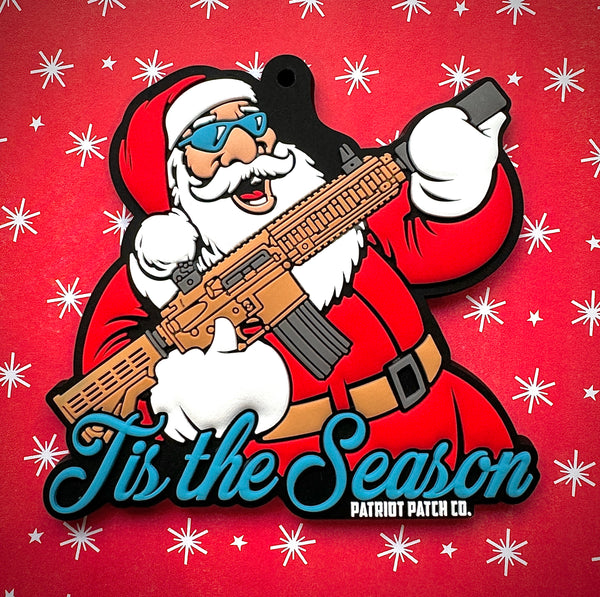 Patriot Patch Co. - Tis The Season Tactical Santa - Christmas Ornament