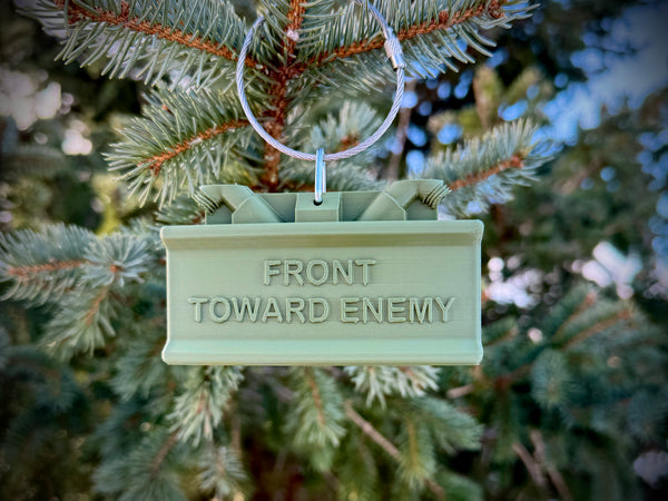 Patriot Patch Co. - Claymore Front Toward Enemy - Christmas Ornament