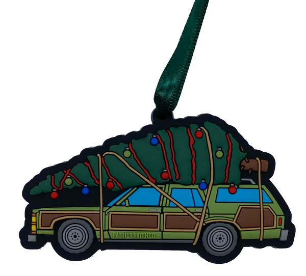 Patriot Patch Co. - Christmas Vacation Wagon - Christmas Ornament