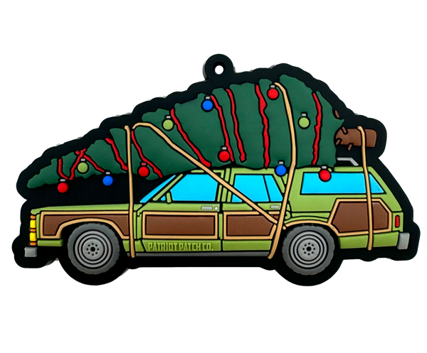 Patriot Patch Co. - Christmas Vacation Wagon - Christmas Ornament