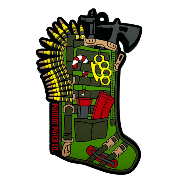 Patriot Patch Co. - Tactical Stocking - Christmas Ornament