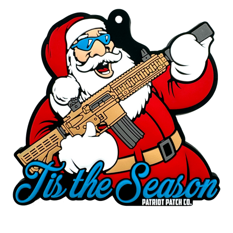 Patriot Patch Co. - Tis The Season Tactical Santa - Christmas Ornament