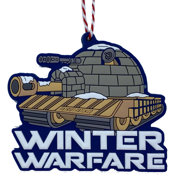 Patriot Patch Co. - Winter Warfare Igloo Tank - Christmas Ornament