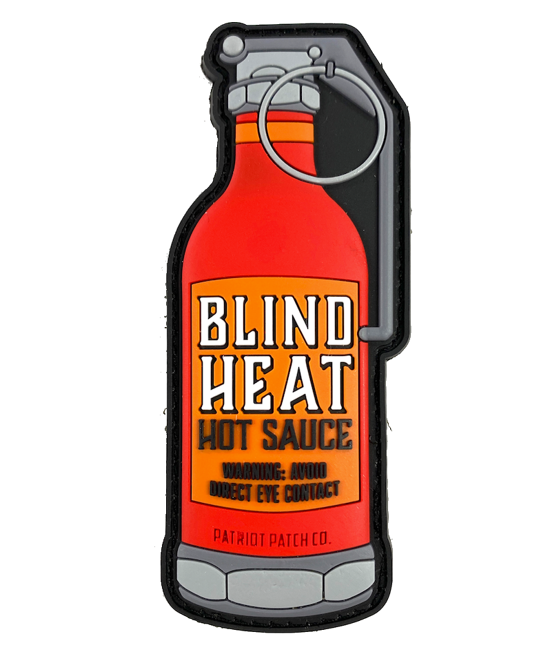 Blind Heat Hot Sauce Grenade - Patch