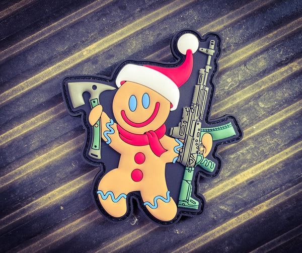 Tactical Gingerbread Man - Patch