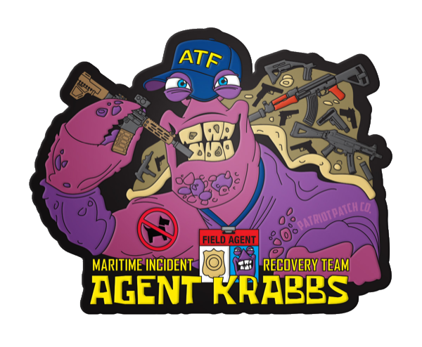 Agent Krabbs ATF Sticker
