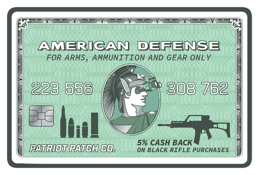 American Defense Sticker
