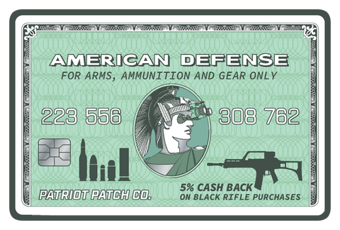 American Defense Sticker