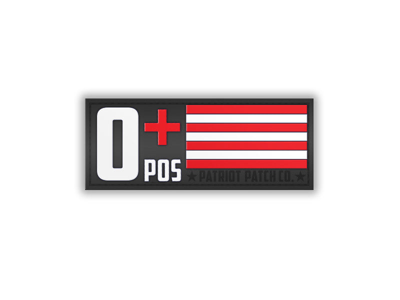 Blood Type - Patches – Patriot Patch Company LLC