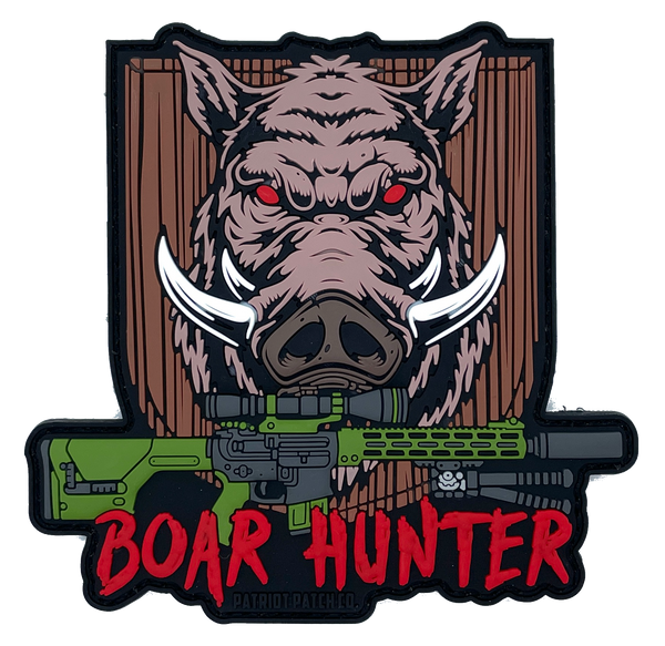 Boar Hunter - Patch – Patriot Patch Company LLC