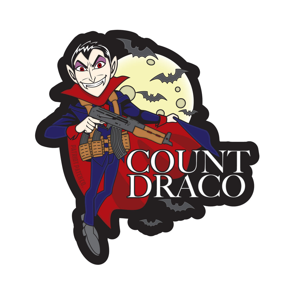 Count Draco Sticker