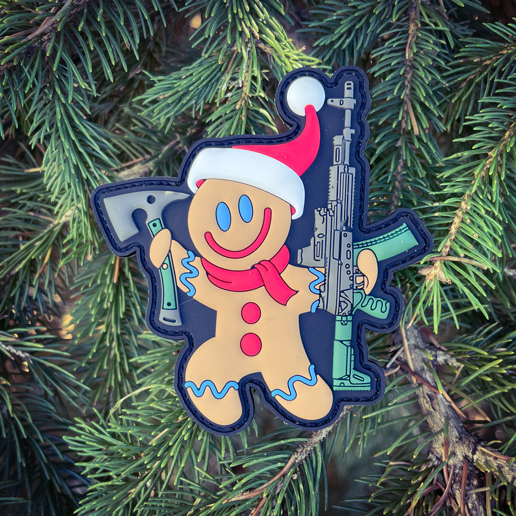 Tactical Gingerbread Man Patch Patriot Patch Company LLC tactical-gingerbread-man-patch-patriot-patch-company-llc